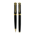 Heavy metal pen luxury gold ballpoint pen engrave logo for business gift